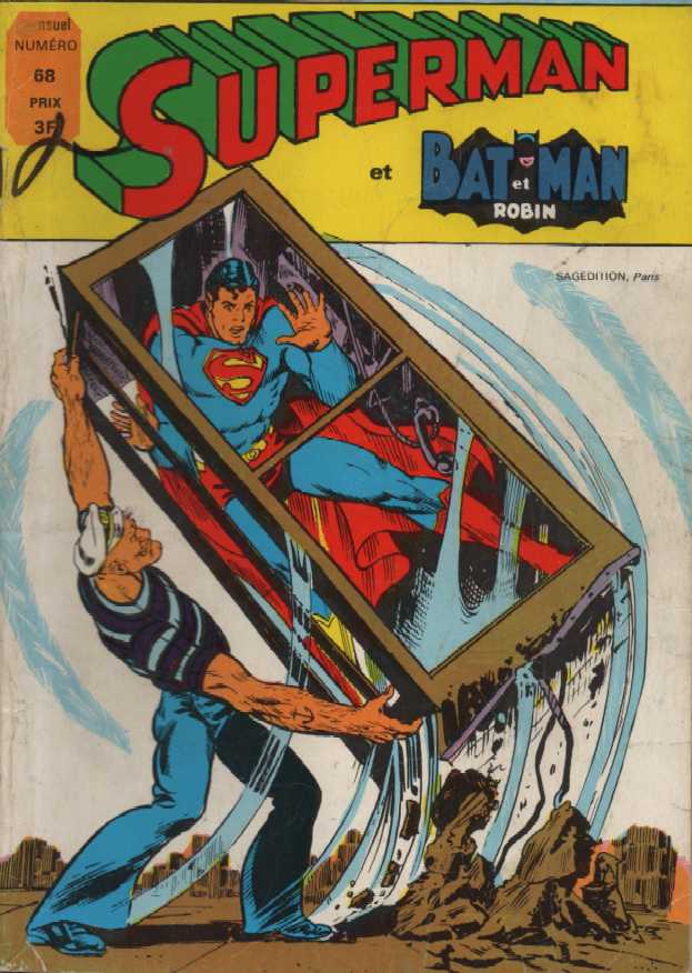 Scan de la Couverture Superman Batman Robin n 68